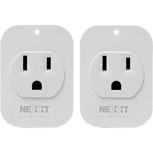 Nexxt Smart Home Wi-Fi Outdoor Plug (Black)