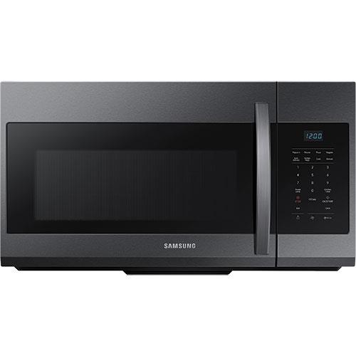 Samsung 1.7-cu ft 1000-Watt Over-the-Range Microwave (Fingerprint