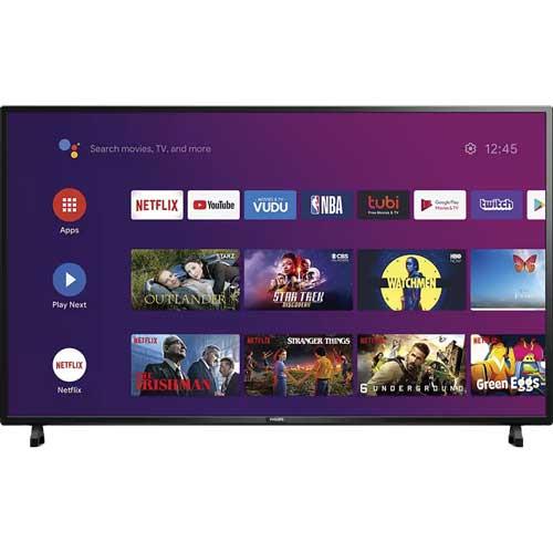 Televisor Philips de 50 Pulgadas, Smart TV LED 4K UHD