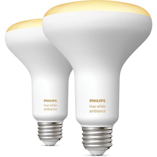 Philips Hue 548594 BR30 Bluetooth Smart LED Bulb 2 Pack