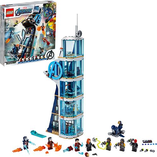 Lego Marvel Classic Avengers Tower Battle