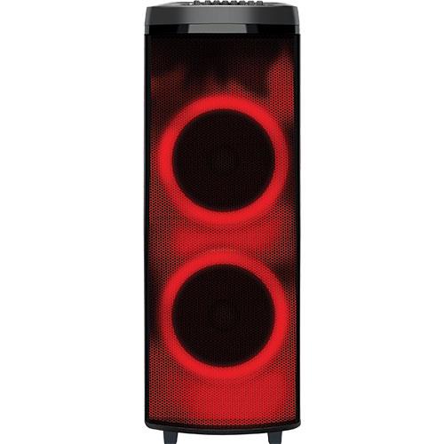  IQ Sound IQ-7028DJBT 2 X 8-inch Portable Bluetooth Speaker with  TWS, Colorful LED Fire Light Show, Bluetooth 5.0, Mic Input, Rechargeable  Batteries and Includes Remote Control & Wired Mic : Electronics