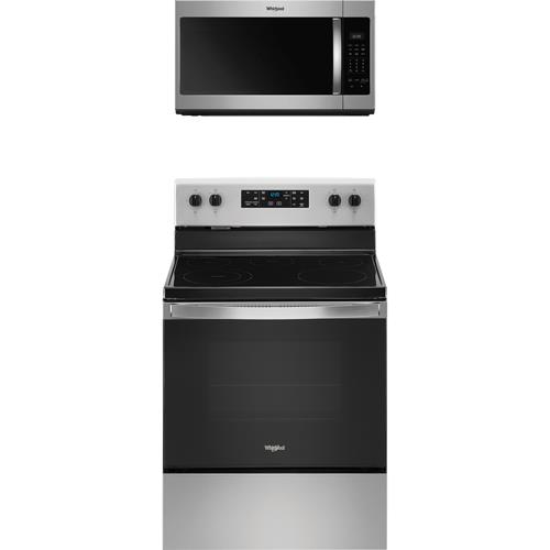 30 in. 5.3 cu. ft. Freestanding Electric Range in Stainless Steel