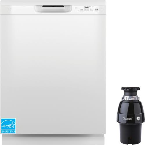Ge Gdf535pgrwbu2 Built In Dishwasher With Continuous Feed Garbage Disposer Brandsmart Usa