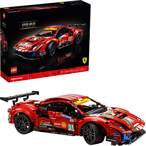 Lego Technic Ferrari 488 GTE AF Corse #51