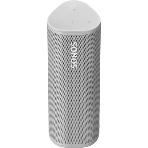 Sonos ROAM1US1WHT Smart Roam Series Waterproof IP67 Wireless Bluetooth Speaker With Trueplay™ - White | BrandsMart