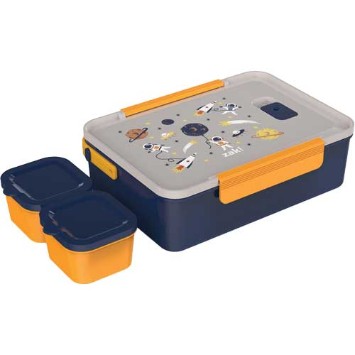 Zak 6921 V670 Divided Bento Box 3 Piece Set BrandsMart USA