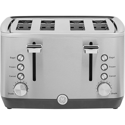 Ovente Electric 2-Slice Toaster Machine with Removable Crumb Tray - Black