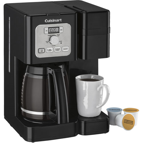 Cuisinart Coffee Center Stainless Steel 12-Cup Coffee Maker and Single-Serve  Brewer + Reviews