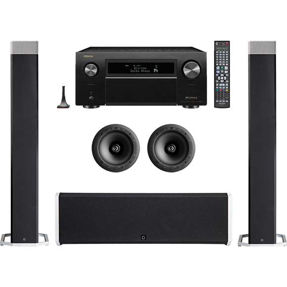Denon - 13.2 Channel Home Theater System Bundle