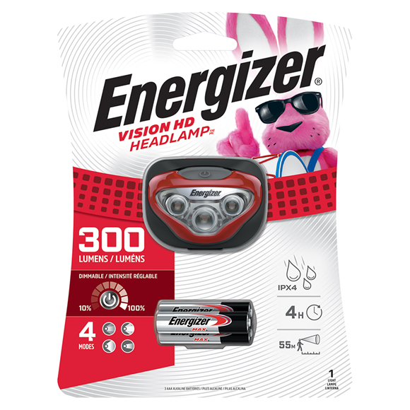 Vision HD LED Battery Powered Headlamp