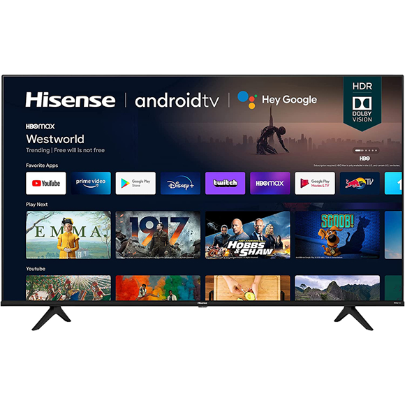 55" Class LED 4K UHD A6G Series Android Smart TV