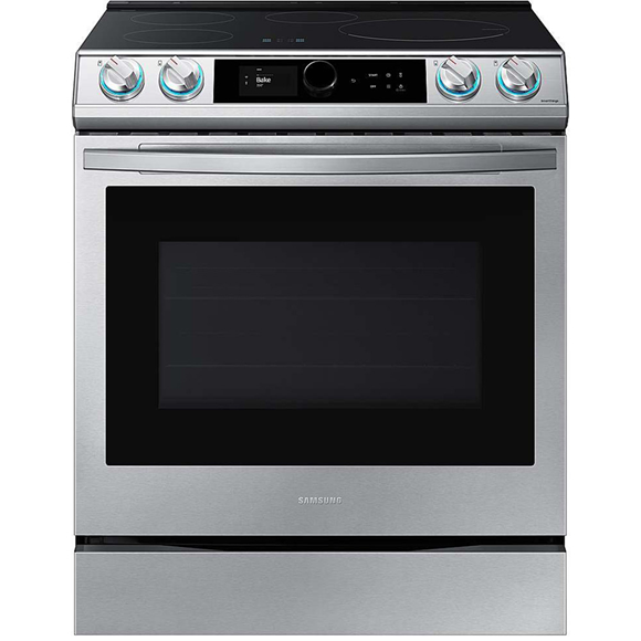 NE63T8111SS by Samsung - 6.3 cu. ft. Smart Slide-in Electric Range in  Stainless Steel