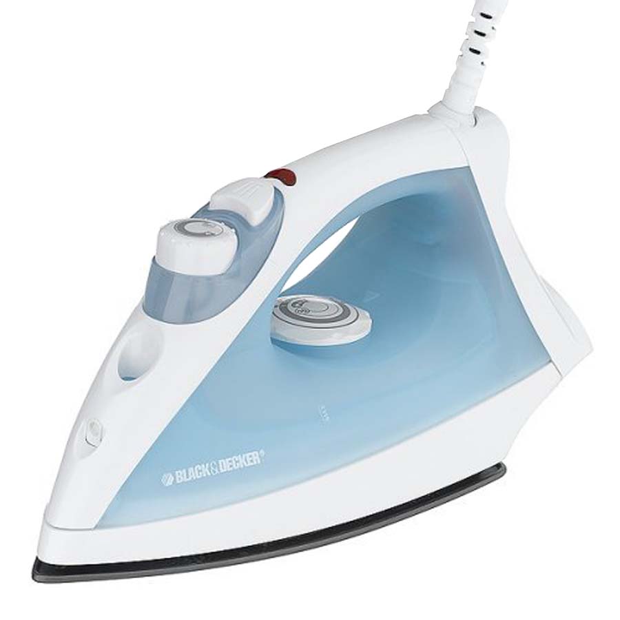 BLACK+DECKER SmartTemp Easy Steam Iron, Nonstick Soleplate Iron