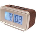 Jensen AM/FM Digital Dual Retro Alarm Clock With Flip Display