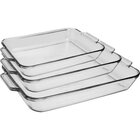 Image of product - 3-Piece Glass Bakeware Set