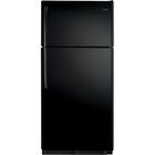 Image of product - 18.0 CuFt Black 2 Door Top Freezer Refrigerator