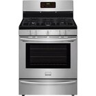 Image of product - 30" Gallery Series Stainless Steel Freestanding Gas Range With 5.0 CuFt Self-Cleaning Oven