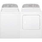 Image of product - 3.8 CuFt High Efficiency White 27.5" Top Load Washer With 7.0 CuFt White 29" Electric Dryer