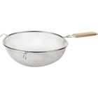 Image of product - 4" Stainless Steel Strainer With Wood Handle