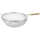 Image of product - 10" Stainless Steel Strainer With Wood Handle