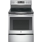 Image of product - 5.3 CuFt Freestanding 5 Element Radiant Electric Convection Range In Stainless Steel