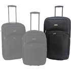 Image of product - 2 Wheel 27" Soft Luggage Black Suitcase