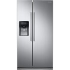 Image of product - 24.5 CuFt Side-By-Side Refrigerator In Stainless Steel With External Dispenser