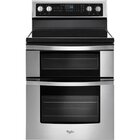 Image of product - 30" Stainless Steel Electric Smooth Top Double Range With 6.7 CuFt Self Cleaning Oven