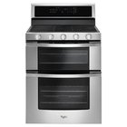 Image of product - 30" Stainless Steel Freestanding Double Gas Range With 6.0 CuFt Self-Cleaning Oven