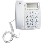 Image of product - Large Button Phone With Caller ID & Speakerphone - White