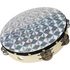 Image of product - Reflective 10" Tambourine With Double Row Jingles