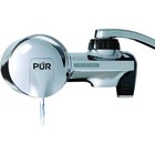 PUR Chrome Horizontal Faucet Mount With Filter