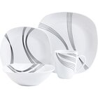 Image of product - 16 Piece Curvations Fine China Dinnerware Set For 4