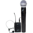 Image of product - Professional Premium Wireless Dual Microphone System With Lapel Microphone