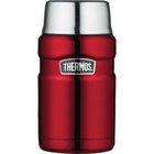 Image of product - 24Oz King Stainless Steel Food Jar - Cranberry Red