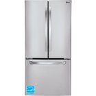 Image of product - 23.9 CuFt French Door Refrigerator In Stainless Steel With Smart Cooling® System