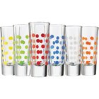 Image of product - Glass Dots Shot Set - 6 Piece