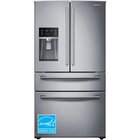 Image of product - 28.2 CuFt Twin Cooling Plus™ 4-Door French Door Refrigerator In Stainless Steel