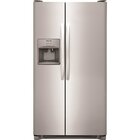 Frigidaire 25.6 CuFt Store-More™ Side-By-Side Refrigerator In Stainless Steel With External Dispenser