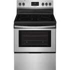Image of product - 4.9 CuFt Freestanding 5-Element SpaceWise® Electric Range In Stainless Steel