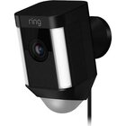 Ring 1080p Spotlight Outdoor Camera (Wired) - Black