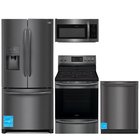 Frigidaire - Black Stainless Steel Complete Kitchen Package