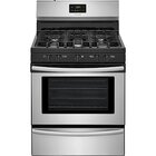 Image of product - 4.2 CuFt Freestanding 5 Burner Gas Range In Stainless Steel
