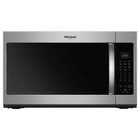Image of product - 1.9 CuFt 1000 Watt Over-The-Range Steam Microwave In Stainless Steel