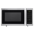 Image of product - 0.7 CuFt 700 Watt Stainless Steel Countertop Microwave Oven