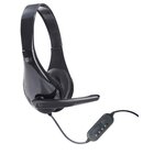 Image of product - Stereo USB Boom Headset With Microphone - Black