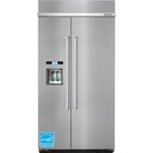 KitchenAid 25.0 CuFt Stainless Steel Side-By-Side Built-In Refrigerator