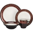 Image of product - 16 Piece Stoneware Madeleine Dinnerware Set For 4