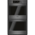 Bosch 30" Black Stainless Steel Built-In Double Wall Self-Cleaning Oven